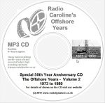 50 Years of Radio Caroline vol 2 mp3 CD